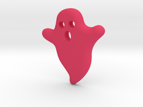 DIY Frebird Fridge Magnet - Mini Ghost (positive) in Pink Processed Versatile Plastic