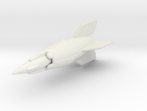 1:700 Amerika Rocket  (A10 and A9) in White Natural Versatile Plastic