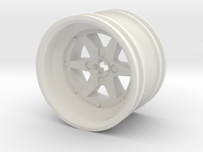 Wheel Design XIII in White Natural Versatile Plastic