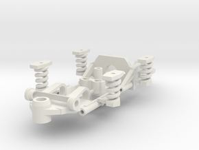 Med Narrow inline Chassis (Longcan ff180, S-Can ) in White Natural Versatile Plastic