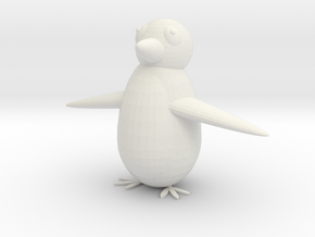 penguin in White Natural Versatile Plastic