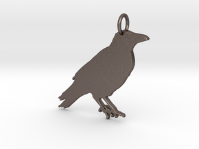 crow123 in Polished Bronzed Silver Steel