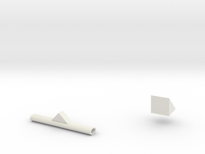 Components in White Natural Versatile Plastic