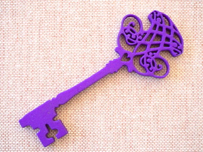 Magical Kids Key in Purple Processed Versatile Plastic