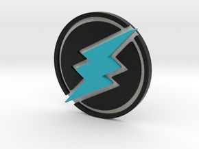 Electroneum Coin in Full Color Sandstone