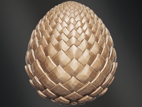 Game Of Thrones - Dragon Egg in White Natural Versatile Plastic