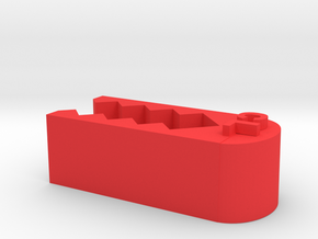 La Clip in Red Processed Versatile Plastic