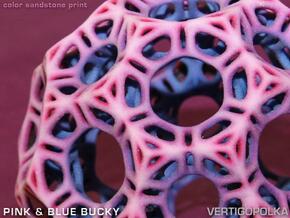 Pink and Blue Bucky in Full Color Sandstone