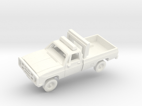 M1008 CUCV "Follow-Me" Truck in White Processed Versatile Plastic: 1:144
