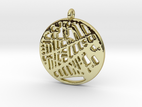 Vesterbro pendant in 18k Gold Plated Brass