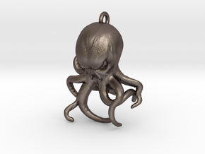 Cthulhu Bottle Opener in Polished Bronzed Silver Steel