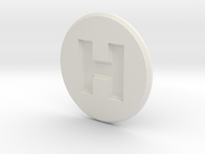Hornady Powder Dispenser Cover in White Natural Versatile Plastic
