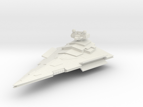 Victory Star Destroyer in White Natural Versatile Plastic