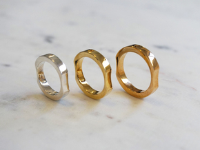 Memory Ring in Polished Bronze: 9 / 59