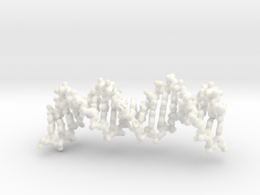 Long DNA - monomer binding in White Processed Versatile Plastic
