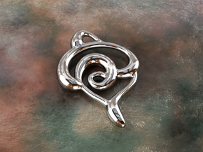 Snakes in Polished Silver