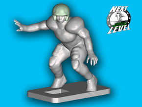 Left Offensive Tackle (2.2g) in Tan Fine Detail Plastic