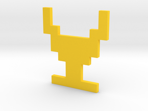 Atari Adventure Chalice - Medium in Yellow Processed Versatile Plastic: Medium