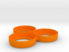 WEIGHT20 CUP CARRIER in Orange Processed Versatile Plastic