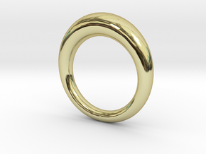 Standard Circle Ring in 18k Gold: 4 / 46.5