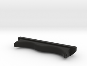 Axial SCX2 Trail Honcho Rear Bumper in Black Natural Versatile Plastic