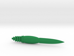 Rattlesnake letter opener in Green Processed Versatile Plastic