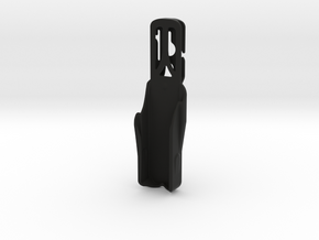 Leatherman Wave Holster, Drop design in Black Natural Versatile Plastic: Medium