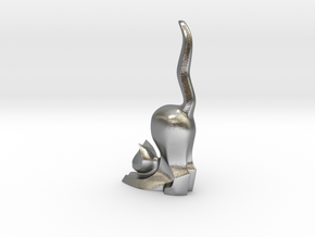CAT in Natural Silver: Extra Small