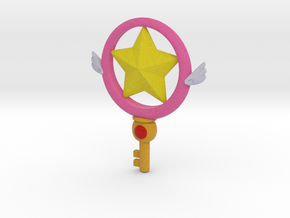 Star Key (clean key version) in Full Color Sandstone