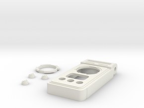 Discovery Communicator body, buttons, and bezel  in White Natural Versatile Plastic