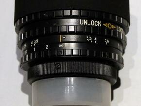 peleng 8mm lensecap in Black Natural Versatile Plastic