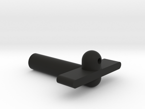 Kyosho Maxxum FF Rear Bodymount in Black Natural Versatile Plastic