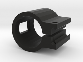 40mm Torch Mount/Ring in Black Natural Versatile Plastic
