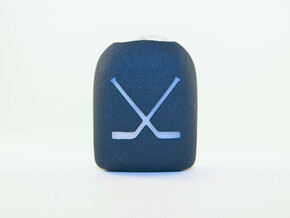Hockey Sticks - Omnipod Pod Cover in Black Natural Versatile Plastic