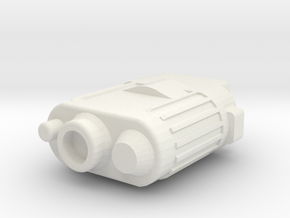 Stormy Basic Binoculars in White Natural Versatile Plastic