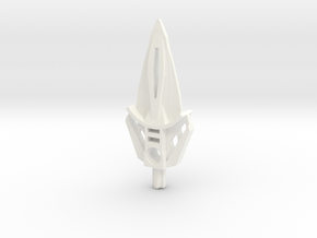 Dagger in White Processed Versatile Plastic