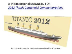 titanic magnets already colored  in Full Color Sandstone