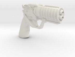 1/3 Scale Blade Runner 2049 Ks Gun in White Natural Versatile Plastic
