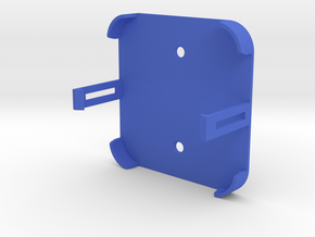 Wall Mount for Obihai VOIP phone adapter in Blue Processed Versatile Plastic