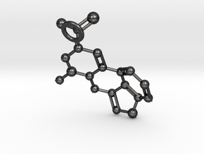 LSA molecule (Large) in Polished and Bronzed Black Steel