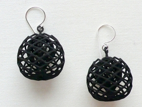 buds earrings in Black Natural Versatile Plastic