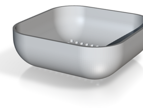 sieve strainer sifter various hole size options in White Natural Versatile Plastic: Extra Small