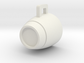 A mug that won't leak in White Natural Versatile Plastic: Small