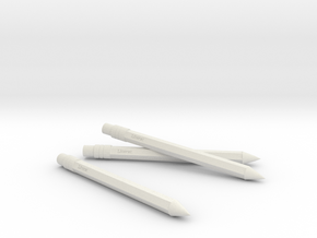 回憶鉛筆（Memories pencil） in White Natural Versatile Plastic: Medium