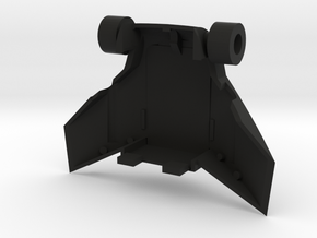 Bruticus complete chest plate for Zeta Toys Blitzk in Black Natural Versatile Plastic