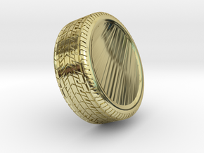 tire  in 18K Yellow Gold: Extra Large
