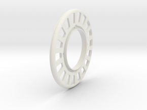 JRC-330 - Superlow 2.2 Beadlock Wheel Outer in White Natural Versatile Plastic