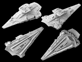 (Armada) Endurance fleet carrier in White Natural Versatile Plastic