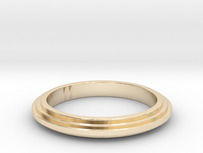 Ring Sticked in 14K Yellow Gold