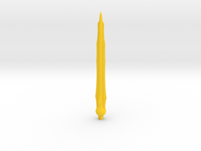 TF:Siege Muzzle Flash Effect Part (10cm length) in Yellow Processed Versatile Plastic